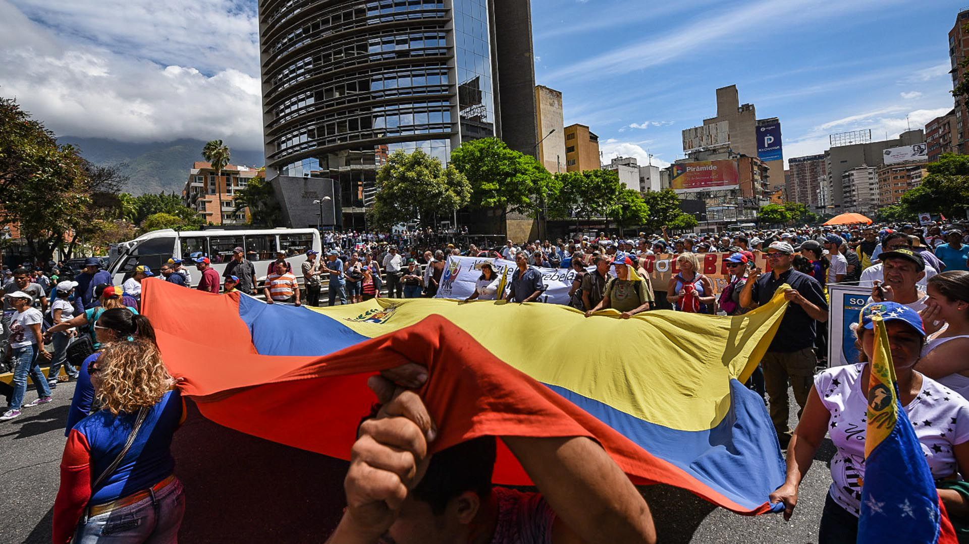 Los venezolanos vuelven a protestar contra Maduro (Presidencia Venezuela)