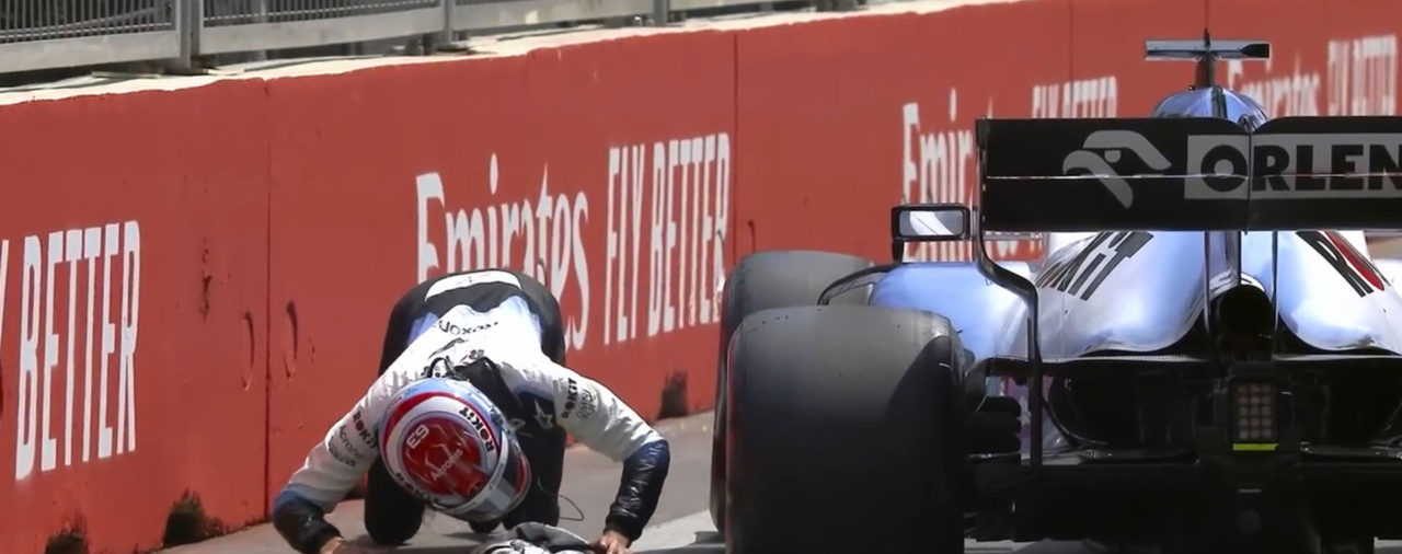 Bochorno en la Fórmula 1: una alcantarilla dañó el auto de un piloto y se suspendió la sesión de entrenamientos