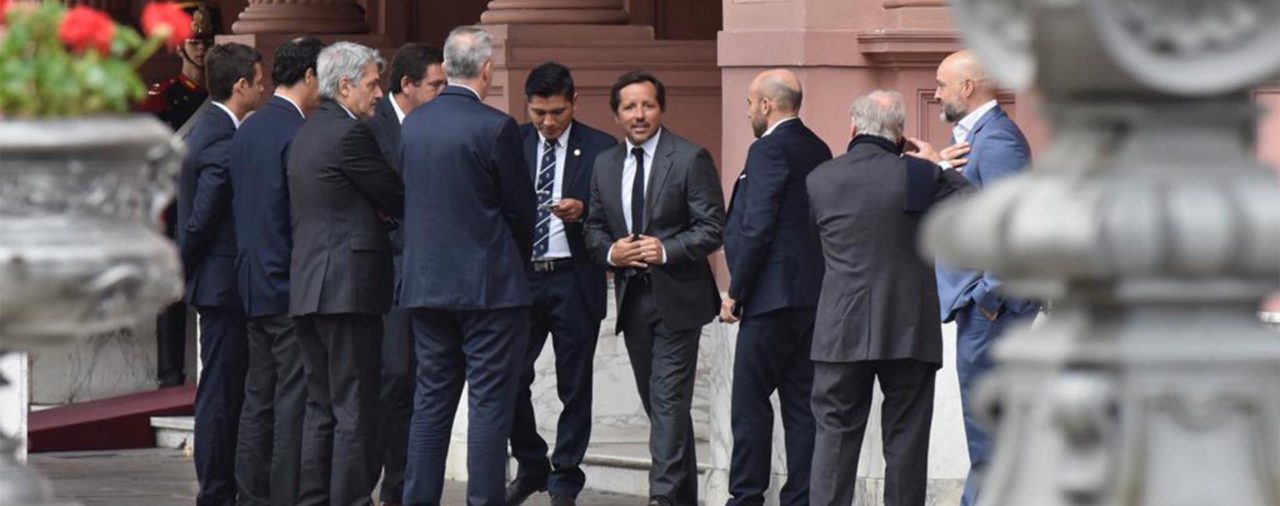 Mauricio Macri recibió a los empresarios con los que acordó el congelamiento de precios