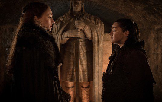 Sophie Turner y Maisie Williams: poder femenino en "Game of Thrones"