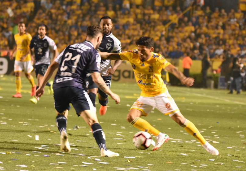 Tigres perdió 0-1 en casa contra Monterrey (Foto: Twitter Tigres)
