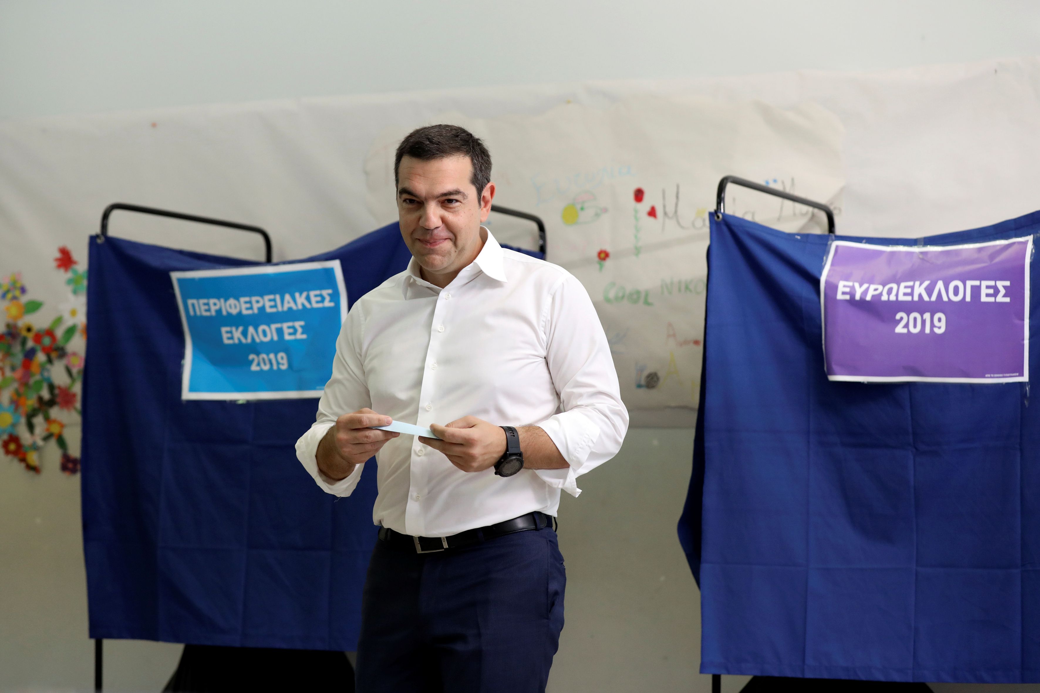 Alexis Tsipras, primer ministro de Grecia, en Atenas (REUTERS/Costas Baltas)