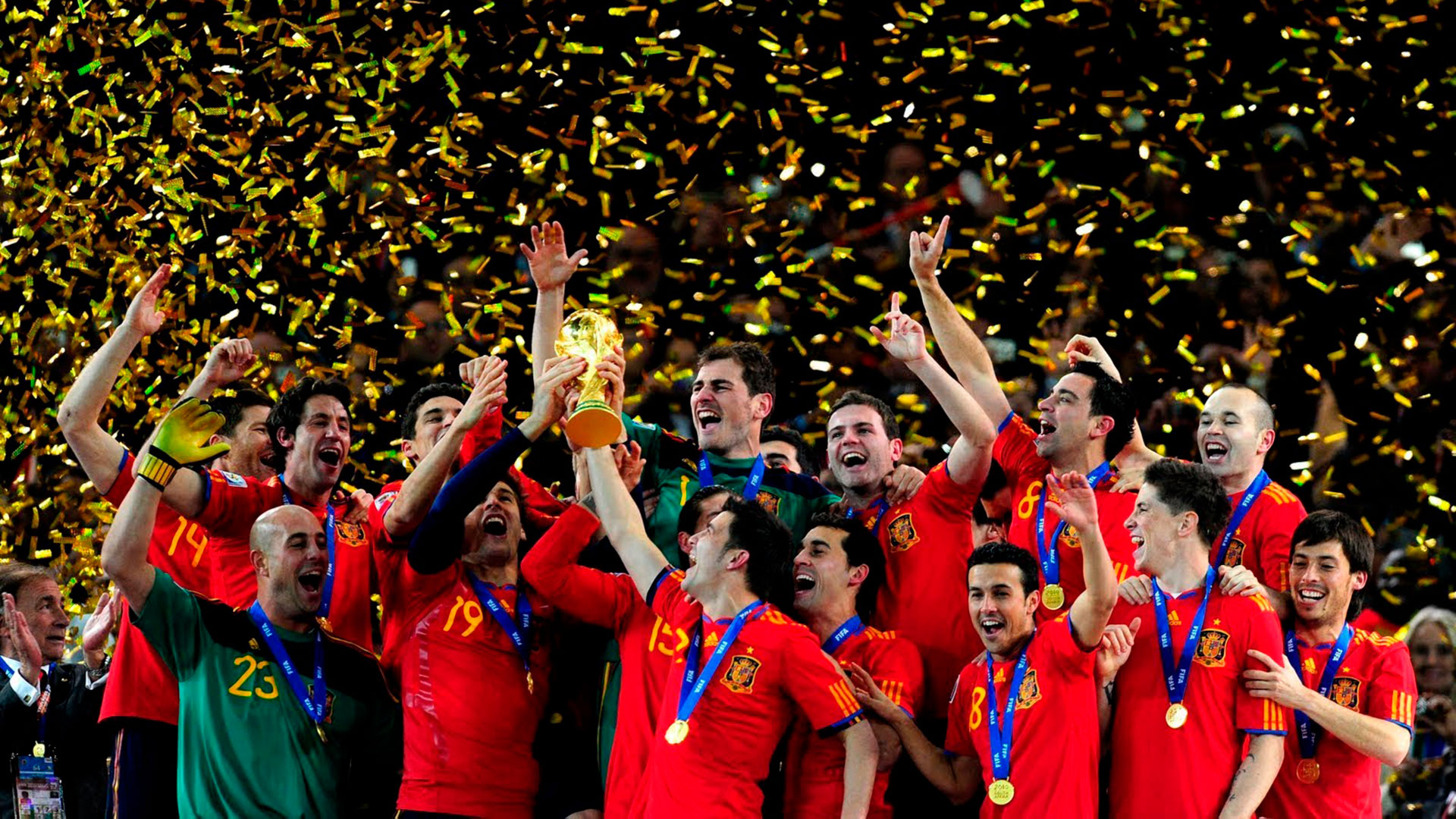 España fue campeona del mundo en 2010 imponiéndose en la final a Holanda