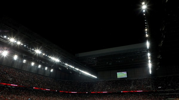 El césped del estadio de Athletico Paranaense, ¿una complicación para River?