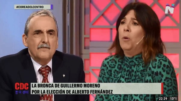 El duro cruce de Guillermo Moreno con María O'Donnell: "¡No me digas que no a lo que yo te digo que sí!"