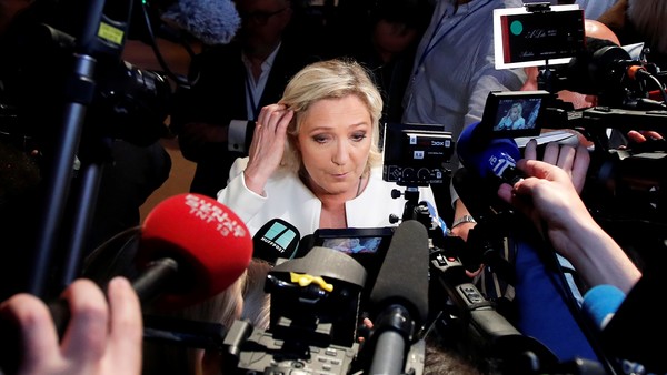 Elecciones europeas: la ultraderechista Marine Le Pen se impuso en Francia