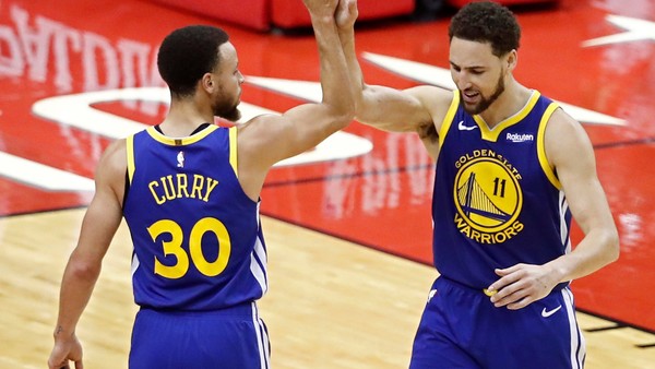 Golden State Warriors, a la final del Oeste: sin Durant, brillaron Curry y Thompson