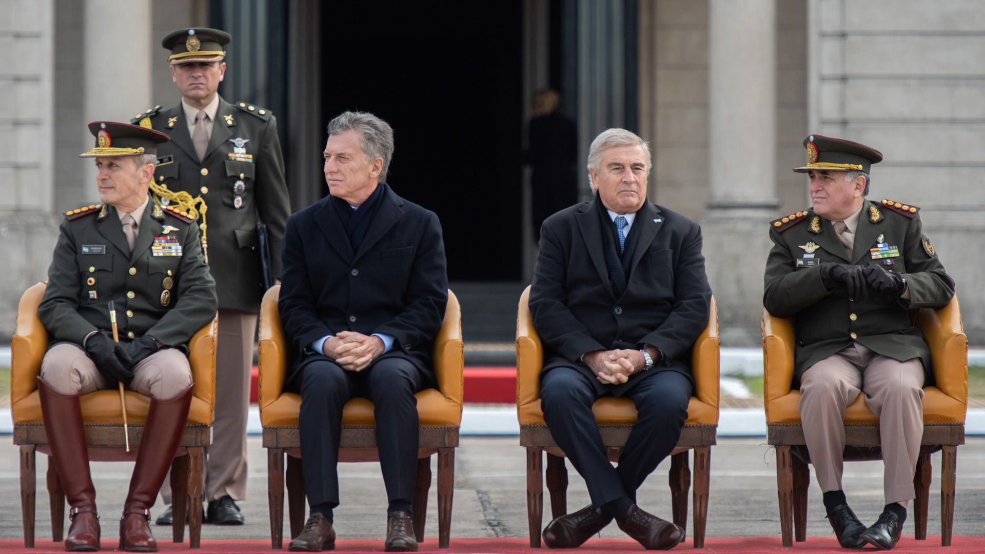 Macri en el Día del Ejército