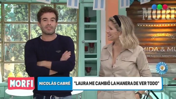 La razón por la cual Nico Cabré se niega a besar a su novia Laurita Fernández en los ensayos de "Departamento de soltero"