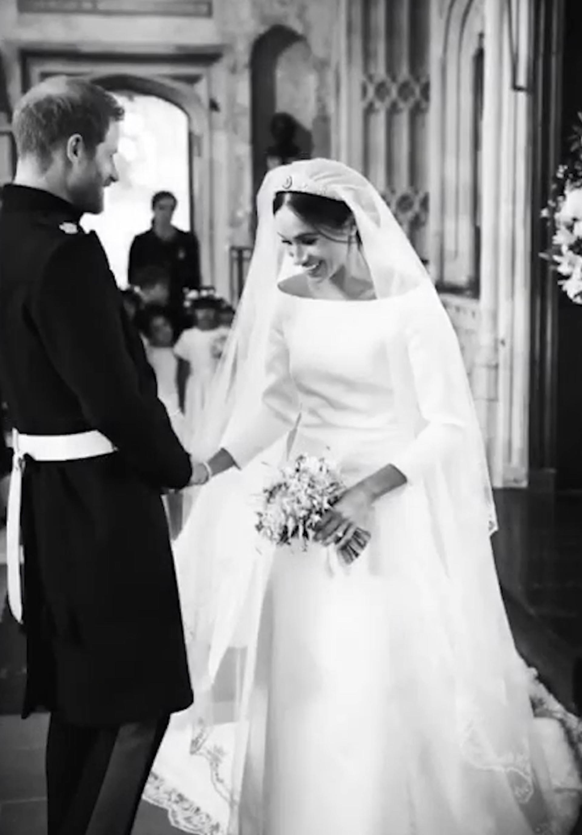 Las imágenes inéditas del casamiento de Meghan Markle y el príncipe Harry