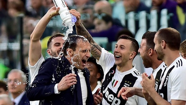 Massimiliano Allegri ganó cinco Scudettos con Juventus, pero igual lo despidieron