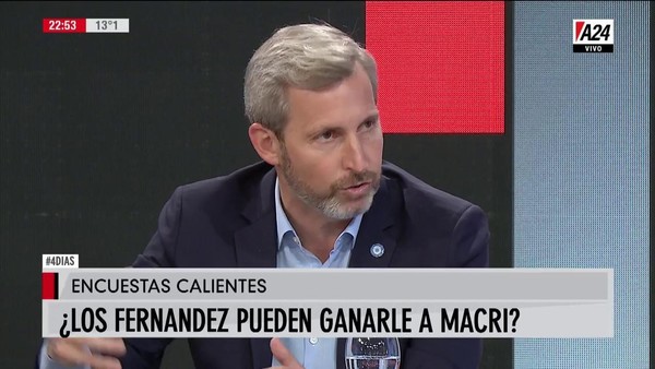 Rogelio Frigerio: "La fórmula Fernández-Fernández puede ser una señal de debilidad"