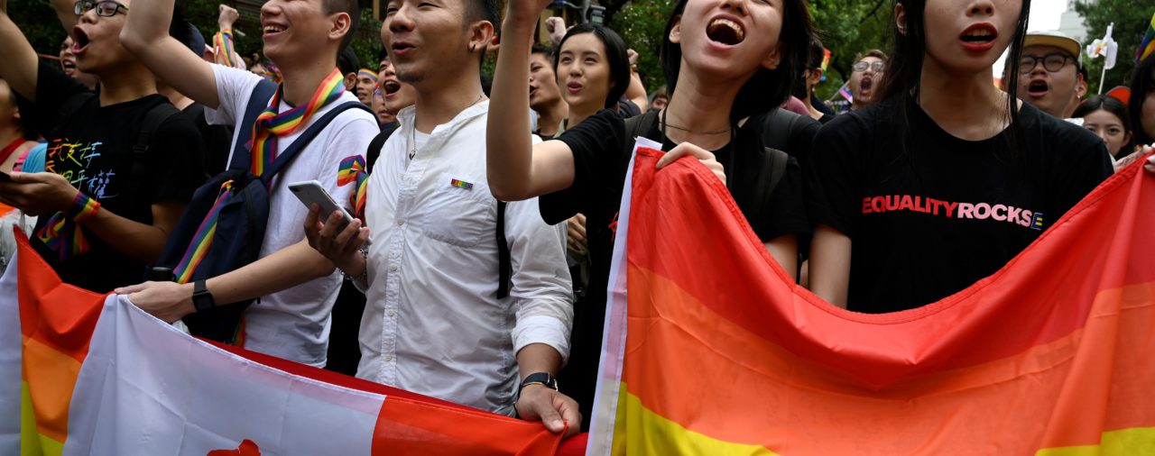 Taiwán registró los primeros casamientos homosexuales en un día histórico para Asia