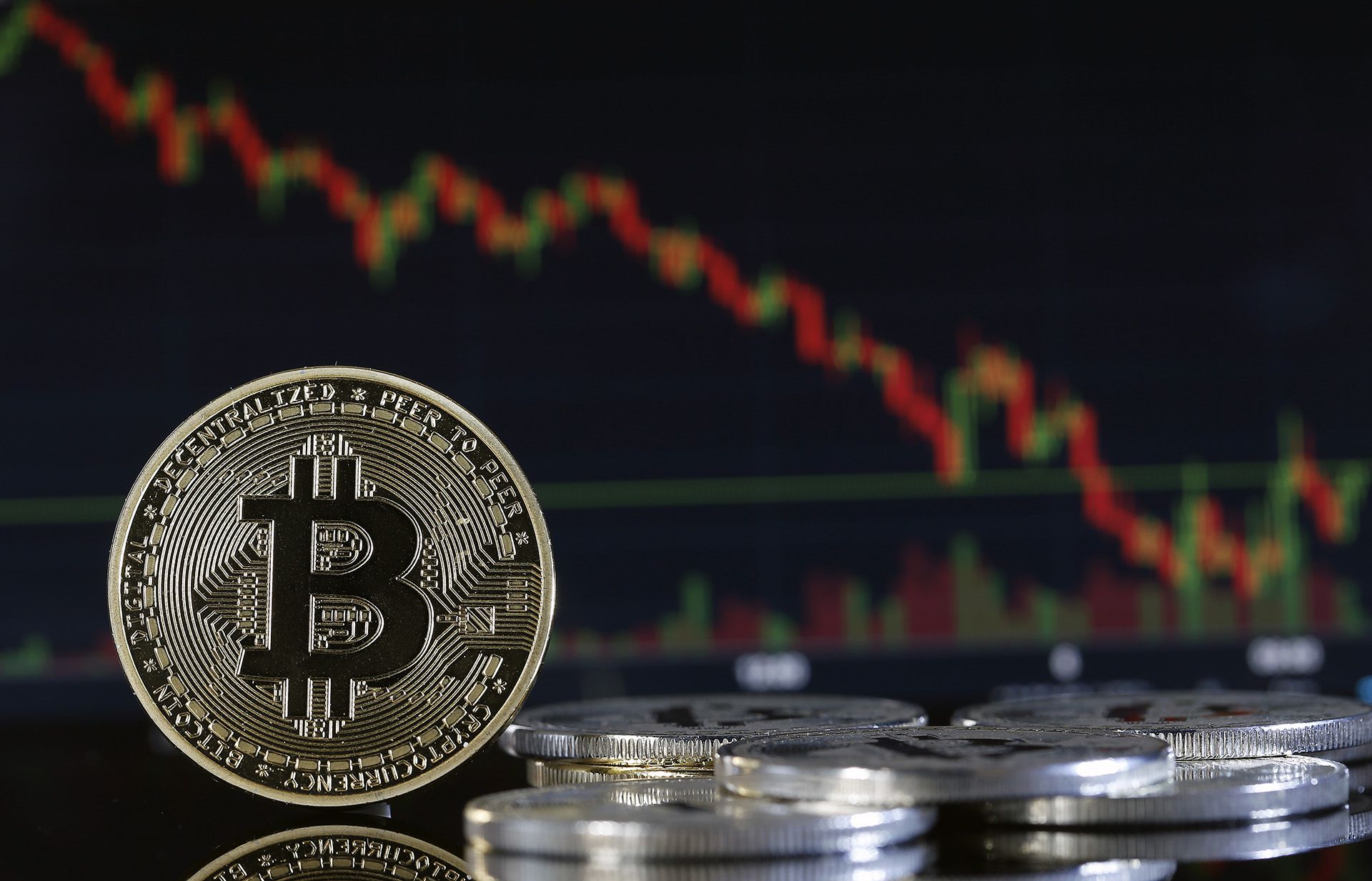 Bitcoin cayó de USD 13.880 a USD 11.200 el miércoles, el mayor movimiento diario de precios desde enero de 2018 (Getty Images)