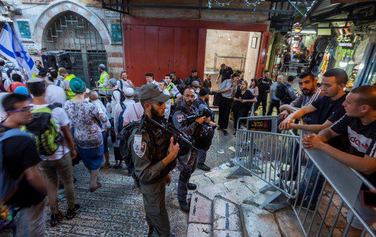 Choques en Jerusalén en un polémico aniversario de la histórica ciudad