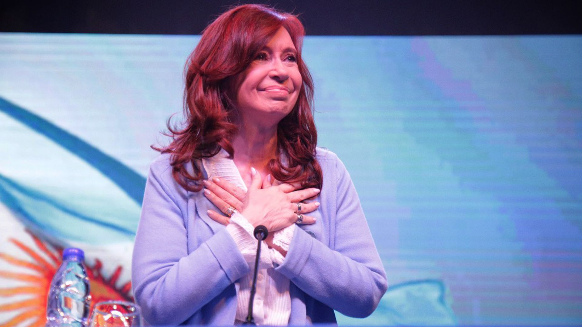 Cristina Kirchner en la presentación de su libro en Rosario (Prensa Unidad Ciudadana)