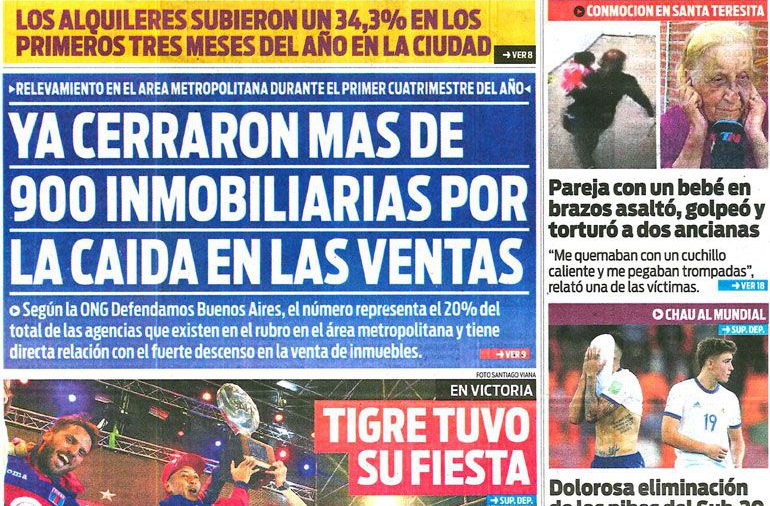 Diario Popular, miércoles 5 de junio de 2019