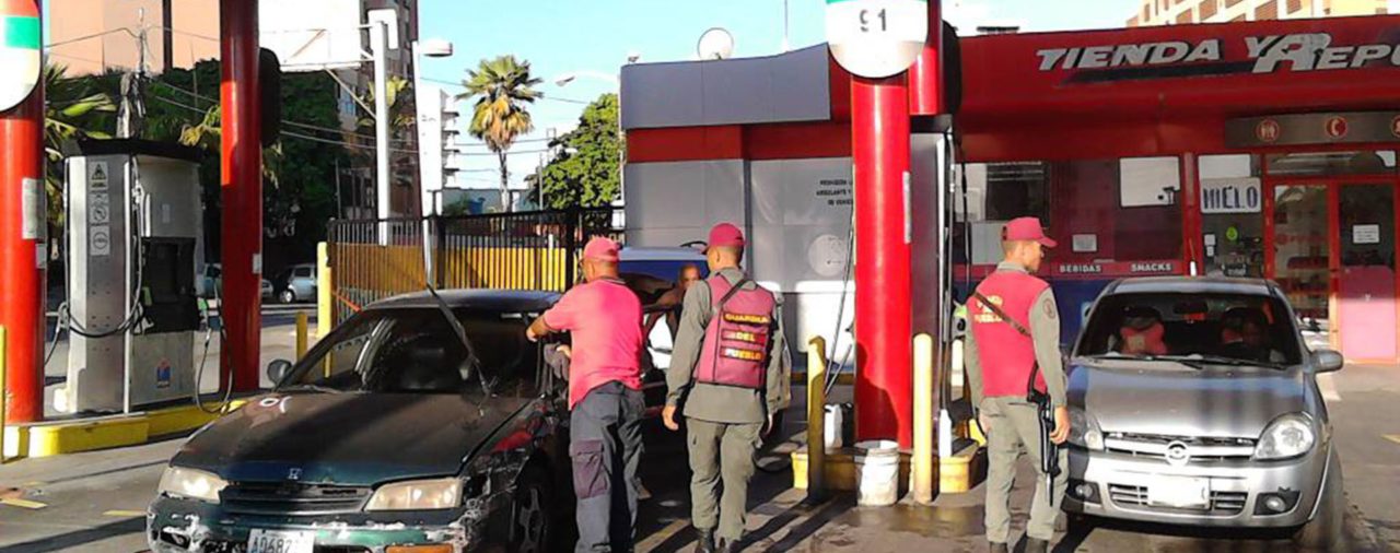 El régimen de Nicolás Maduro militarizó las gasolineras en varios estados del país
