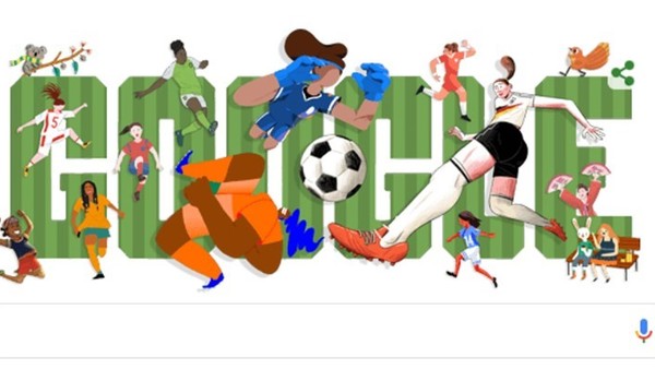 Google le dedicó un lugar especial al Mundial de Fútbol Femenino