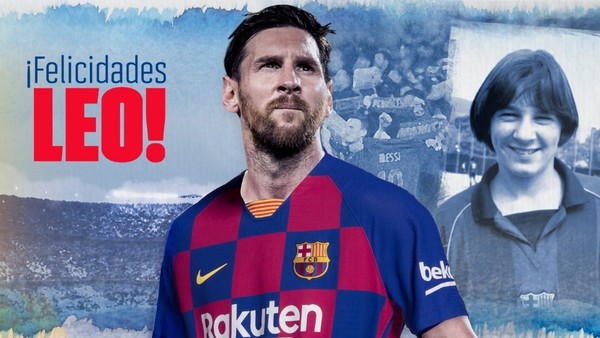 Lionel Messi cumple 32 años: el mundo del deporte saludó al rosarino