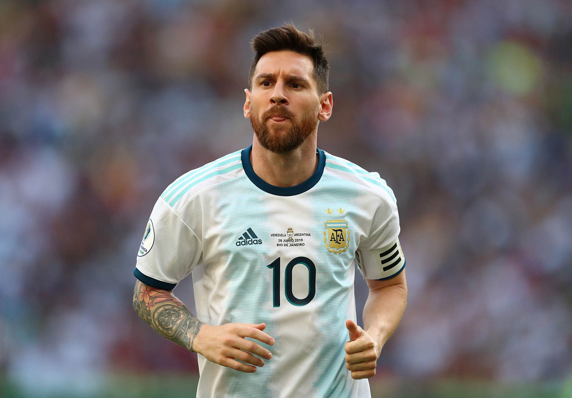 Lionel Messi es el capitán y referente de la selección argentina (REUTERS/Pilar Olivares)