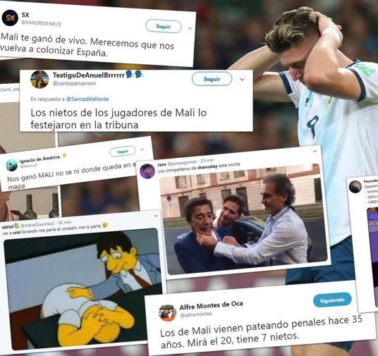 Los mejores memes por la sorpresiva eliminación de Argentina ante Mali en el Mundial Sub 20