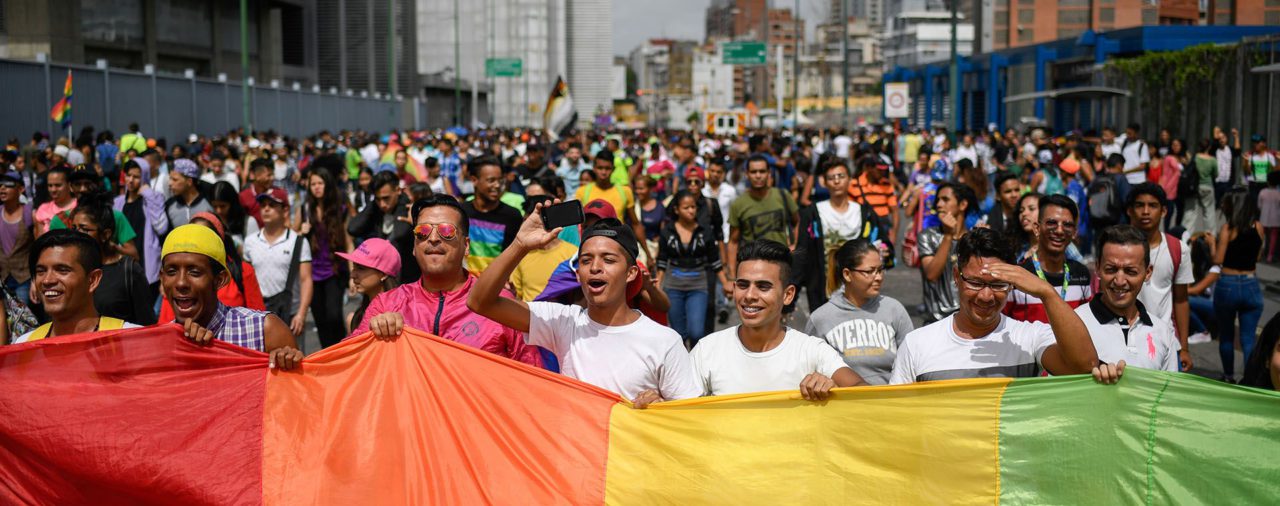 Miles de personas marcharon en Caracas para reclamar por el matrimonio igualitario
