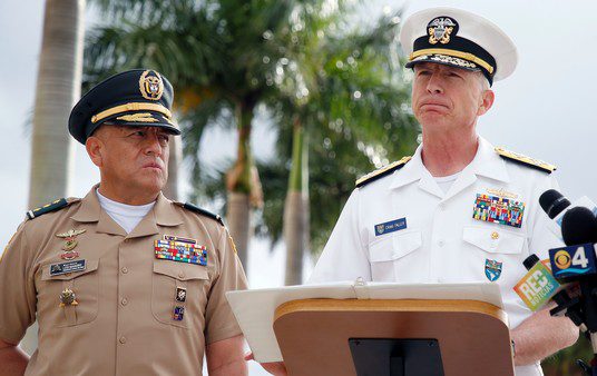 Oscar Aguad recibe al jefe del Comando Sur de Estados Unidos