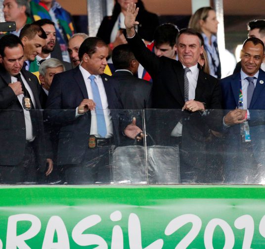 Así vivió Jair Bolsonaro la clasificación de Brasil ante Argentina en la Copa América
