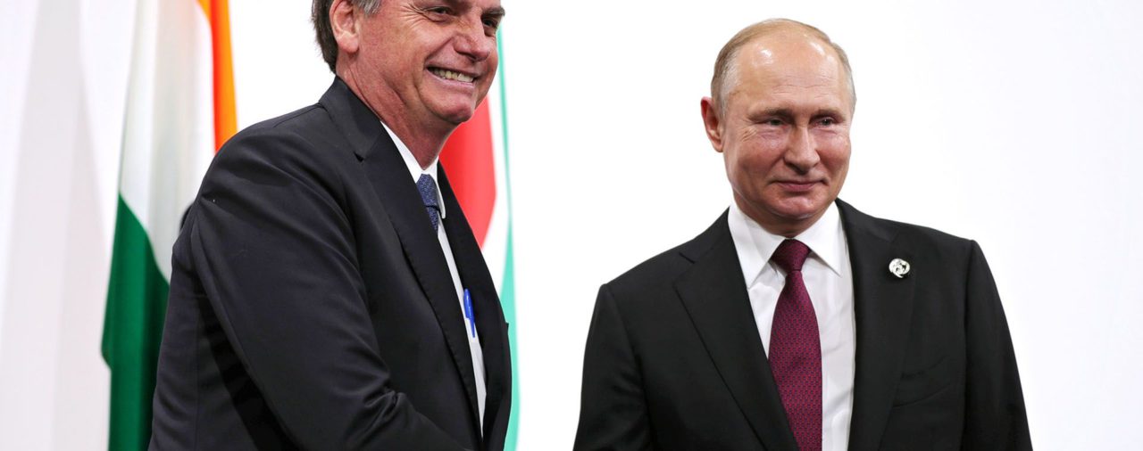 Bolsonaro espera que Putin ayude a "resolver la cuestión de Venezuela"