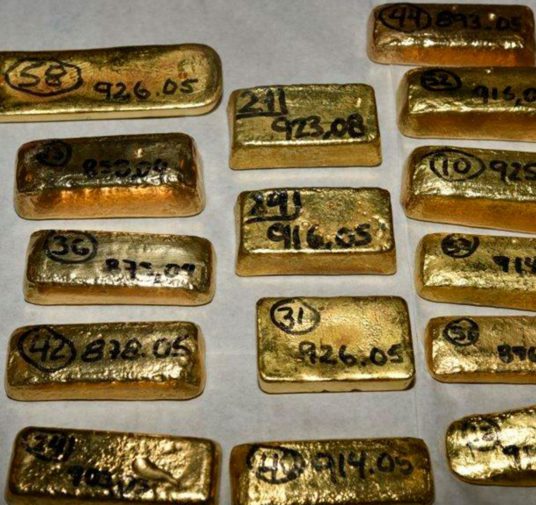 Incautaron en el Reino Unido un cargamento de oro valuado en cinco millones de dólares proveniente de Venezuela