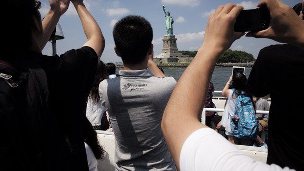 La disputa comercial reduce el turismo chino a EE.UU.