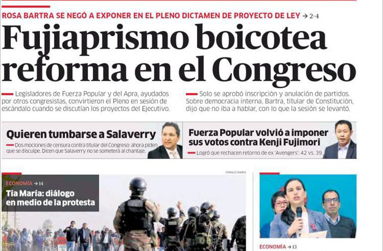 La republica - Peru - 23 de Julio de 2019
