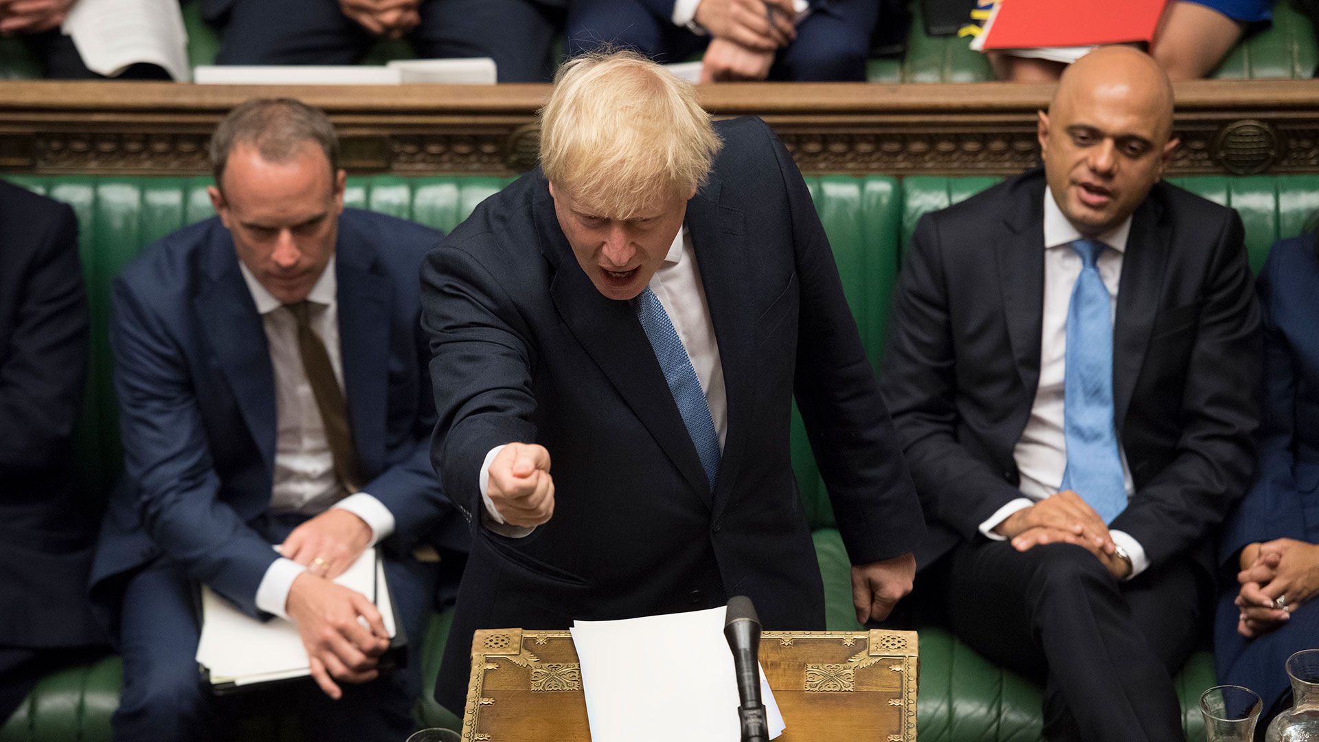 El primer discurso de Boris Johnson en la Cámara de los Comunes como primer ministro (AFP)