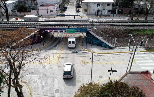 San Martín: con el túnel que conecta cuatro calles de Chilavert, ya se alivia el puente de Márquez