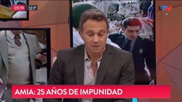 Sergio Lapegüe se quebró en vivo recordando la cobertura del atentado de la AMIA