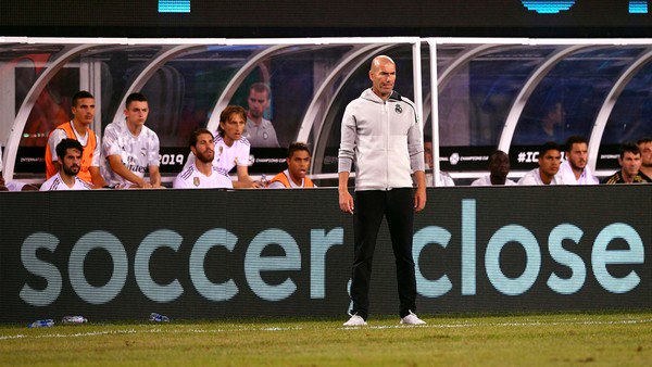 Zinedine Zidane, sobre la goleada sufrida contra Atlético de Madrid: "Nos faltó todo, me duele"
