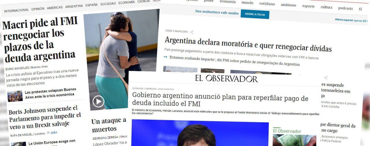 Cómo reflejaron los medios internacionales el anuncio argentino de renegociar la deuda con el FMI