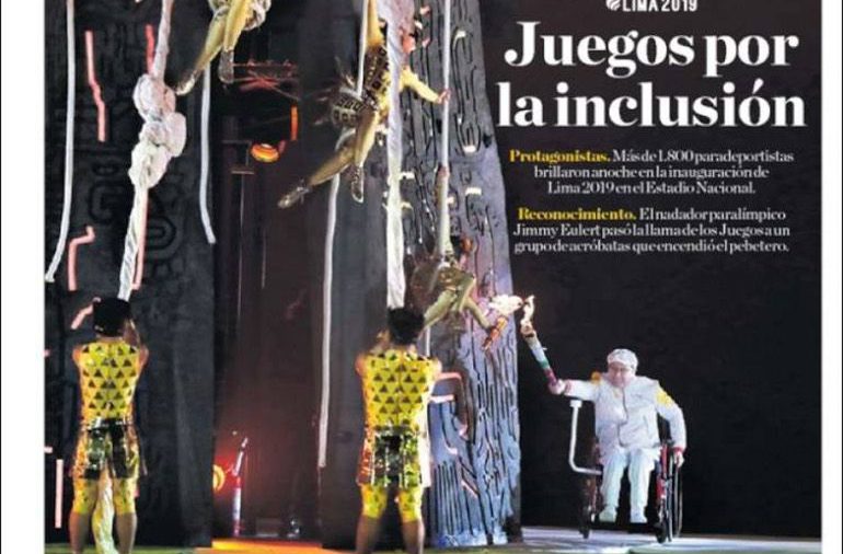 El Comercio, Perú, 24 de agosto de 2019