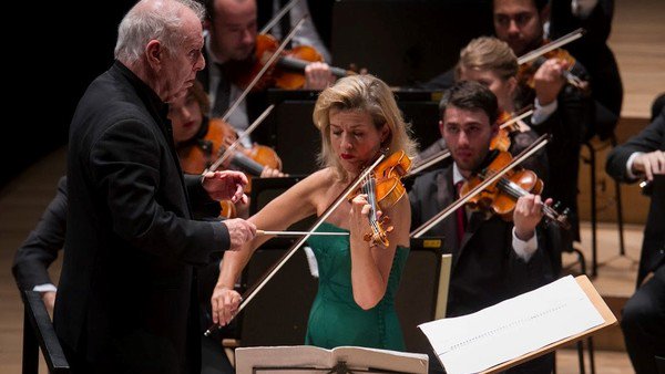 El Festival Barenboim tuvo un cierre de lujo, con la violinista Anne-Sophie Mutter