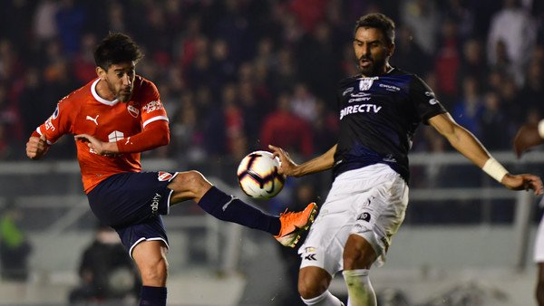 Independiente: a Pablo Pérez se le cayó un sparring encima y está en duda para la Copa