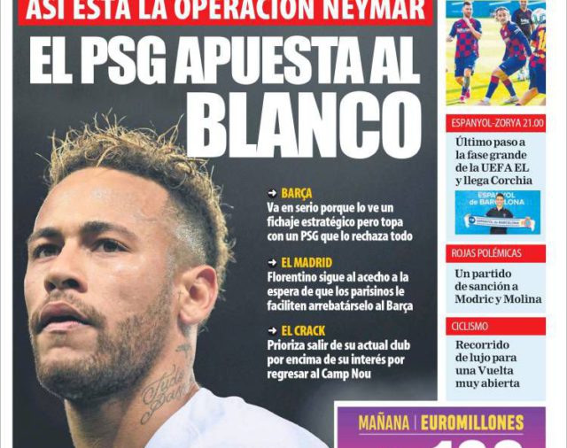 Mundo Deportivo, España, jueves 22 de agosto de 2019