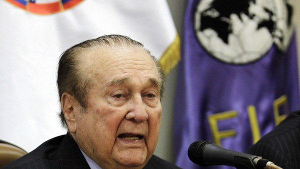 Murió Nicolás Leoz, el presidente más longevo en la historia de la Conmebol