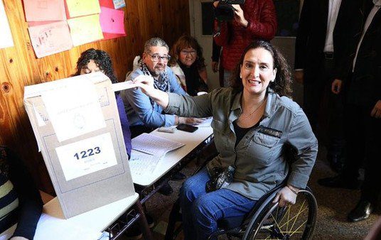 PASO 2019: Gabriela Michetti votó y contó qué hará si el Gobierno no gana