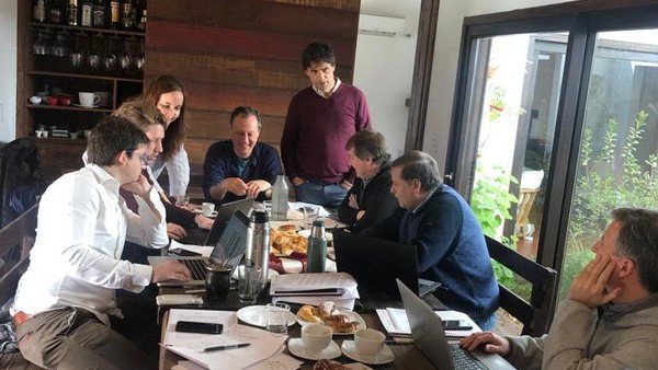 Primer día de Hernán Lacunza como ministro de Hacienda: reunión con su equipo, Dujovne y Sandleris