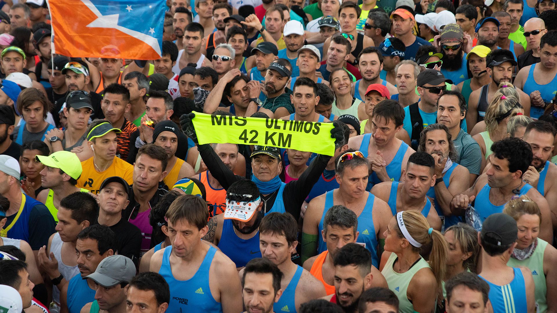 El corredor que anunció que esta sería la última maratón de su vida