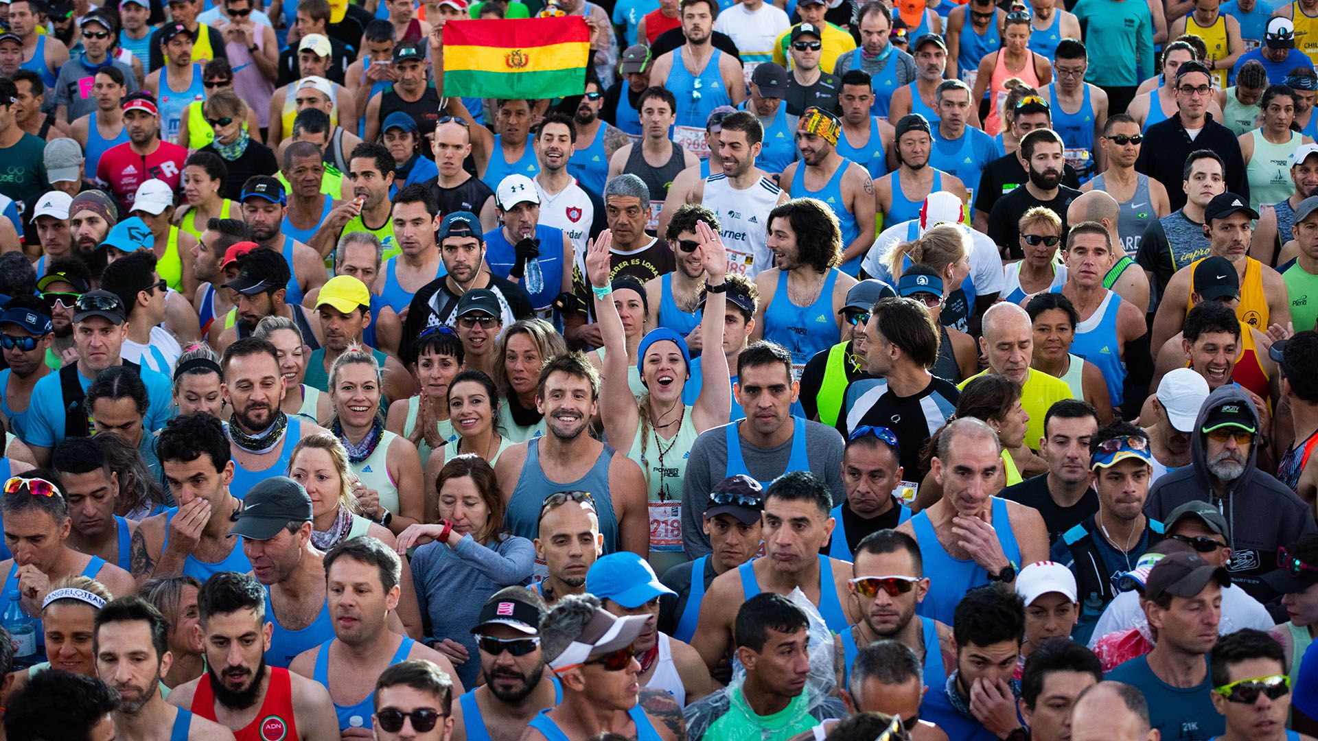 Gente de todas las edades y de diferentes partes del mundo. Los 42k de Buenos Aires representan a un evento único
