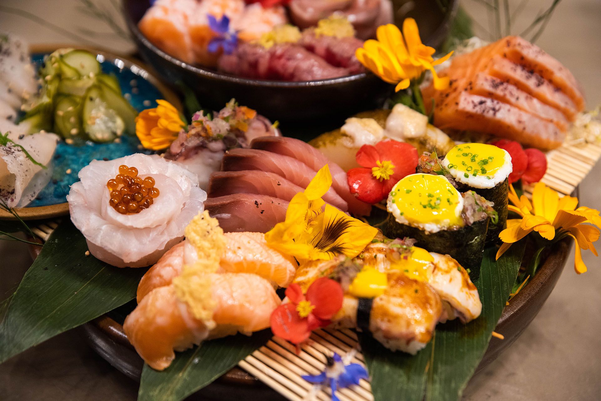 El sushi, tanto por el producto que sirven como por la presentación y la fusión alcanzada, sin dudas se ha convertido en uno de los platos preferidos de sus comensales (Franco Fafasuli)