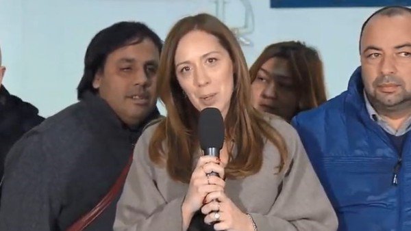 María Eugenia Vidal anunció medidas para jubilados y Pymes: "No estoy como candidata, estoy como gobernadora"