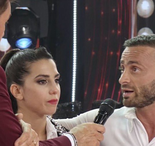 Así fue el momento en el que Cinthia Fernández y Martín Baclini oficializaron su separación en el “Bailando 2019”
